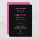 Search for typography 50th birthday invitations Trendy