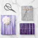Search for purple and silver wrapping paper Glam