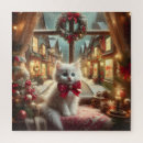 Search for cat christmas puzzles Lights