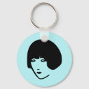 Search for female key rings Black