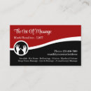 Search for sports therapy business cards Massage