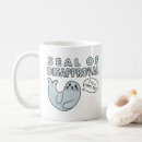 Search for cute seal mugs Funny