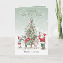 Search for sister christmas cards Santa