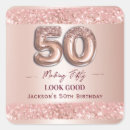 Search for 50 design stickers 50th birthday