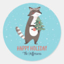 Search for cute raccoon stickers Winter