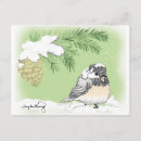Search for chickadee postcards Branch