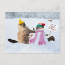 Search for cat snowman cards Snowcat