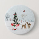 Search for red deer badges Snow