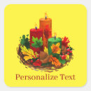 Search for fall candle stickers Thanksgiving