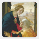 Search for the visitation stickers Mary
