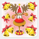 Search for cartoon christmas stickers Humourous