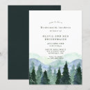 Search for mountain scene wedding invitations Forest