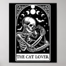 Search for skeleton lovers posters Black cat