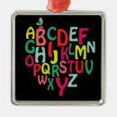 Search for alphabet christmas tree decorations Teacher