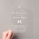 Search for white first communion invitations Catholic