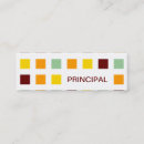Search for middle business cards Teacher