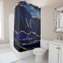 Search for blue marble shower curtains Navy