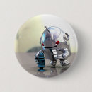 Search for funny robots badges Retro