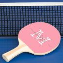 Search for monogram ping pong paddles Pink