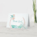 Search for nautical wedding thank you cards Coral