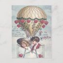 Search for hot air balloon valentines day cards Retro