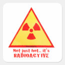 Search for radioactive sign stickers Nuclear