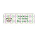 Search for mardi return address labels Green