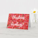 Search for red poinsettia christmas cards Nostalgic