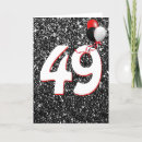 Search for bling birthday cards Black