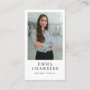 Search for document business cards Modern