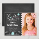 Search for winter wonderland birthday Chalkboard