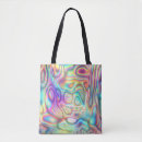 Search for holographic tote bags Colourful
