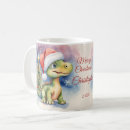 Search for dinosaur christmas mugs Xmas