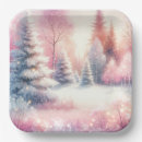 Search for beautiful christmas paper plates Snow