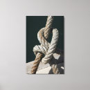 Search for knots canvas prints Rope