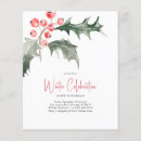 Search for budget christmas invitations Red and green