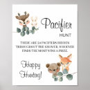 Search for pacifier hunt posters Woodland animals