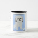 Search for cute shih tzu mugs Maltese