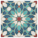 Search for blue moroccan fabric White