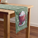 Search for christmas table runners Holly berries