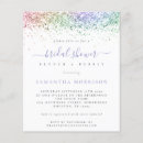 Search for rainbow bridal shower invitations Sparkle