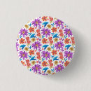 Search for colourful floral pattern badges Botanical