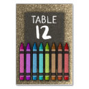 Search for kids birthday party table cards Colourful