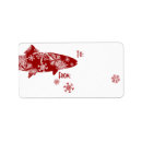 Search for trout return address labels Angler