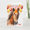Search for bay horse cards Chestnut