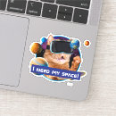 Search for white space stickers Cat