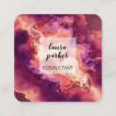 Search for watercolour business cards Salon