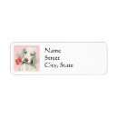Search for weimaraner return address labels Cute