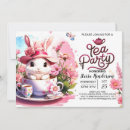 Search for tea time baby shower invitations Whimsical