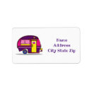 Search for recreational vehicle return address labels Trailer